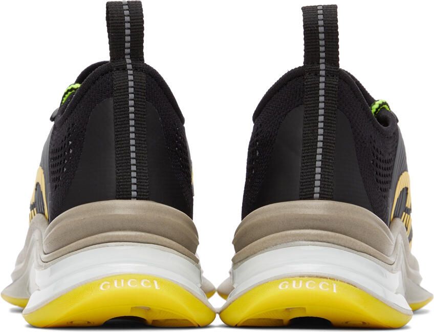 Gucci Black Run Low-Top Sneakers