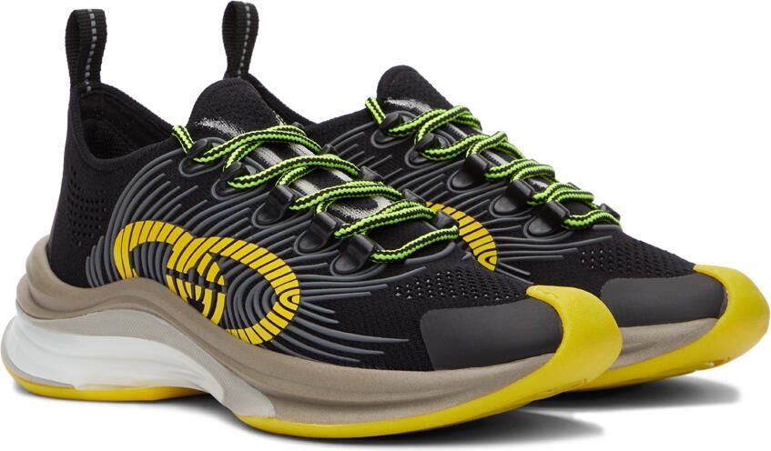 Gucci Black Run Low-Top Sneakers