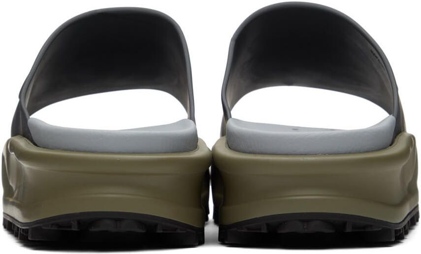 Gucci Gray Interlocking G Slides
