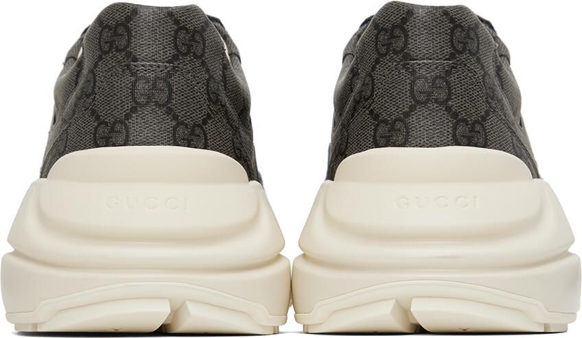 Gucci Gray Rhyton Sneakers