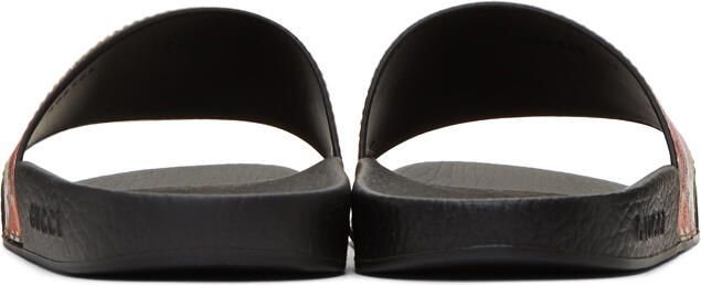 Gucci Multicolor GG Flora Slides - Picture 4