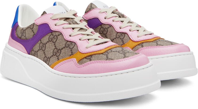 Gucci Multicolor GG Sneakers - Picture 2