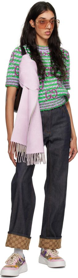 Gucci Multicolor GG Sneakers - Picture 4