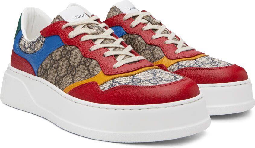 Gucci Multicolor GG Sneakers - Picture 2