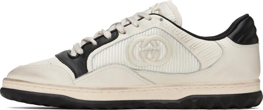 Gucci Off-White & Black MAC80 Sneakers - Picture 3