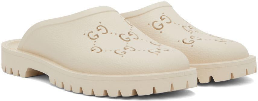 Gucci Off-White GG Loafers - Picture 2