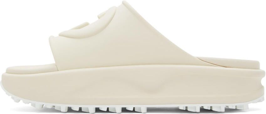 Gucci Off-White Interlocking G Slides - Picture 3