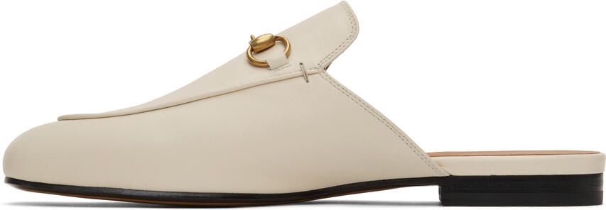 Gucci Off-White Princetown Loafers - Picture 4