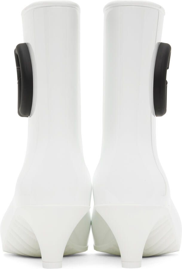 Gucci White Interlocking G Boots - Picture 3