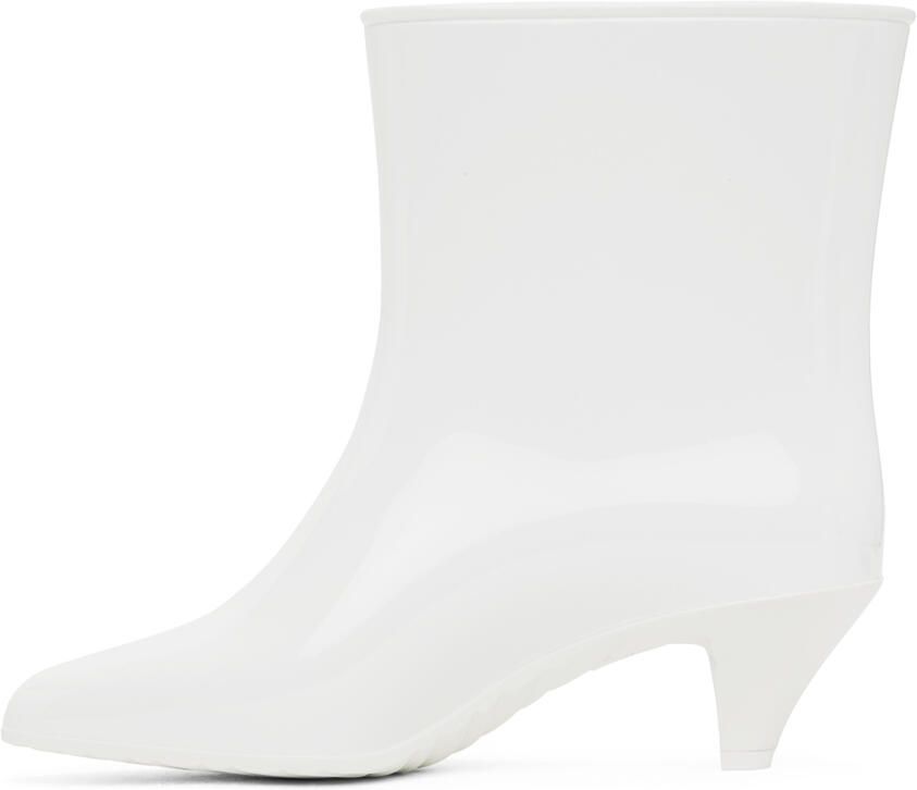 Gucci White Interlocking G Boots - Picture 2