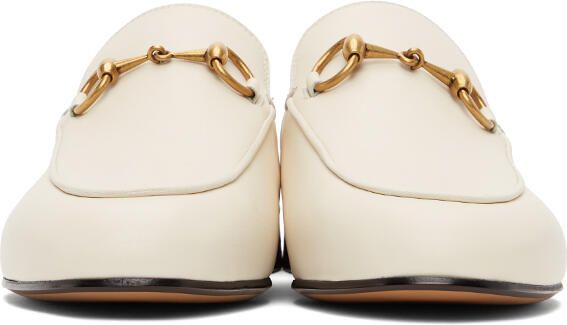 Gucci White Princetown Slippers - Picture 3