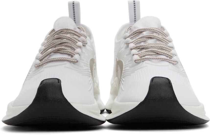 Gucci White Run Low-Top Sneakers - Picture 3