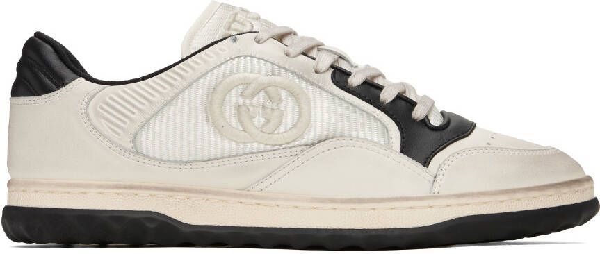 Gucci Off-White & Black MAC80 Sneakers - Picture 4