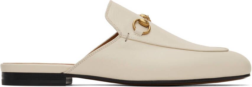 Gucci Off-White Princetown Loafers - Picture 5