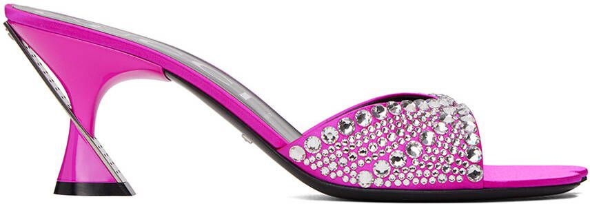 Gucci Pink Galactica Heeled Sandals - Picture 4