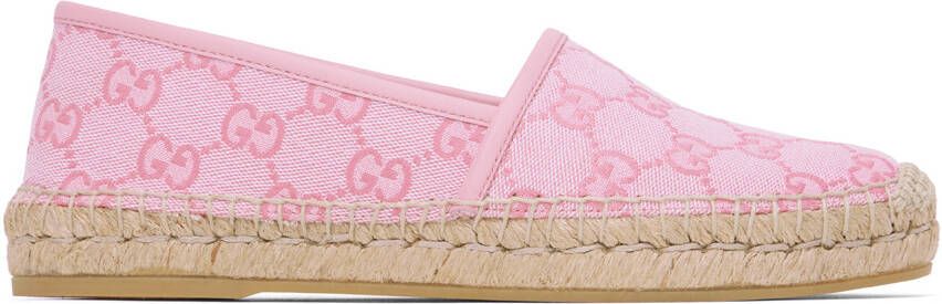 Gucci Pink GG Espadrilles - Picture 4
