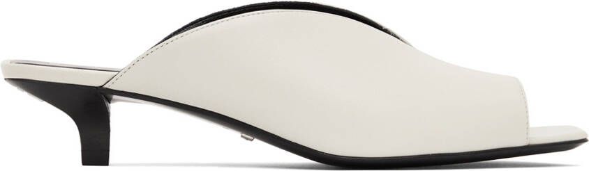 Gucci White Demi Heeled Sandals