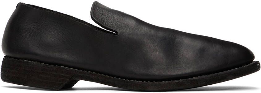 Guidi Black 100 Loafers