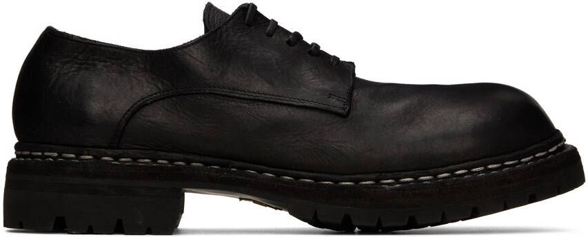 Guidi Black GR02V Derbys