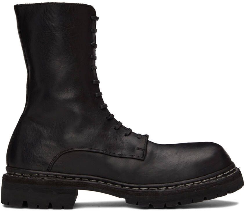 Guidi Black GR05V Lace-Up Boots - Picture 5
