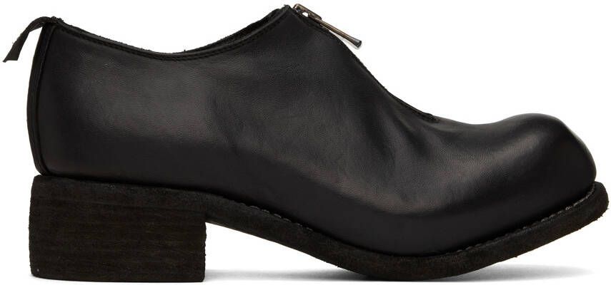 Guidi Black PL0FZ Derbys - Picture 5