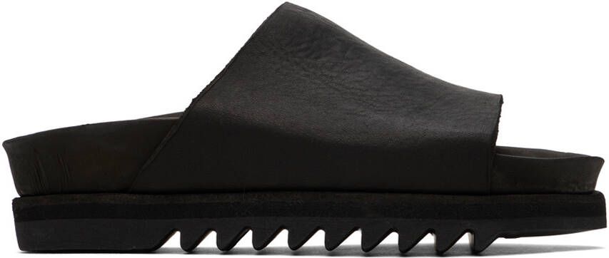 Guidi Black Standard Sandals - Picture 4