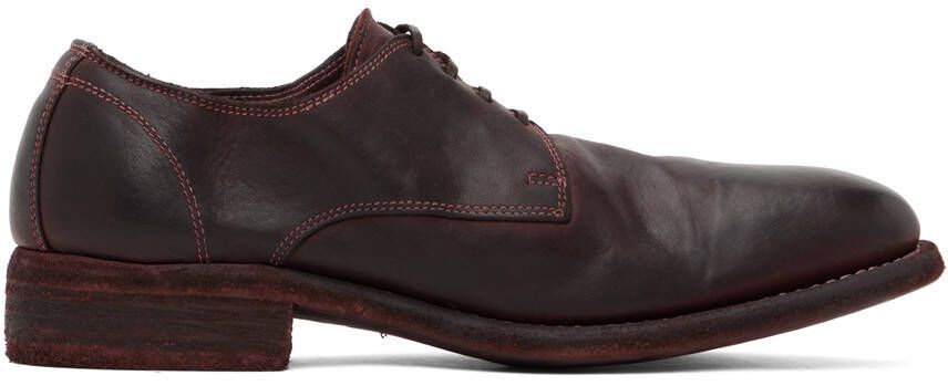 Guidi Burgundy 992 Derbys - Picture 5