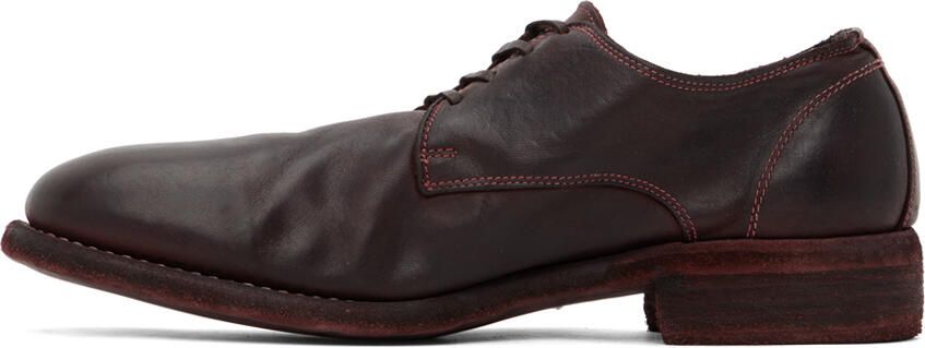 Guidi Burgundy 992 Derbys - Picture 4