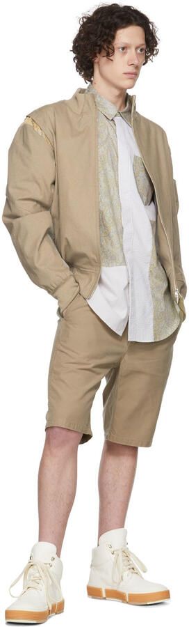 Guidi White Basket High-Top Sneakers - Picture 4