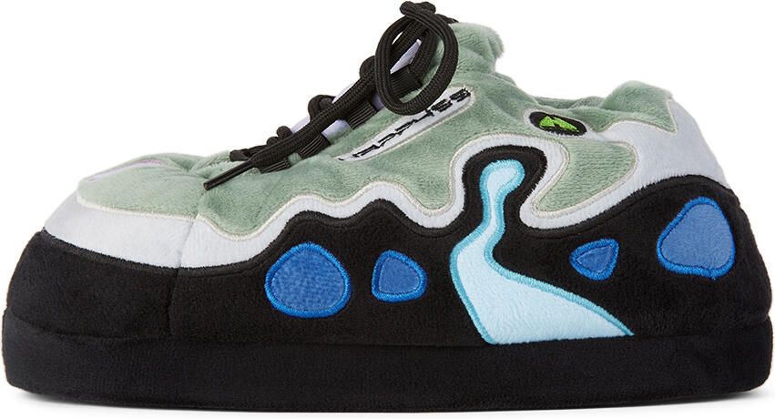 Happy99 SSENSE Exclusive Kids Multicolor Happy Slippers Sneakers - Picture 2