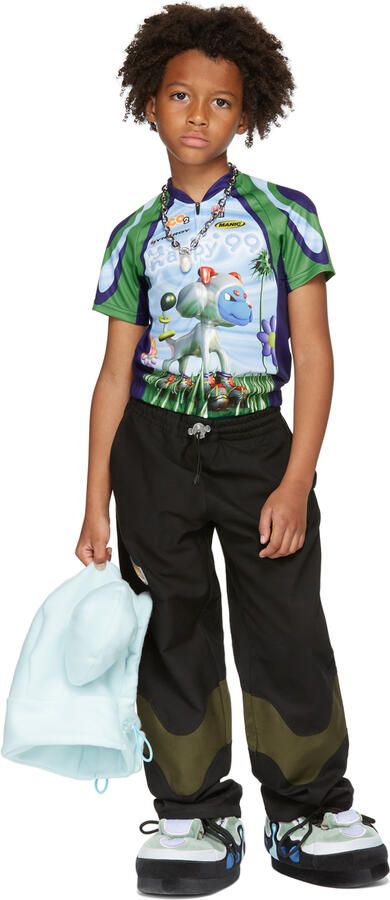 Happy99 SSENSE Exclusive Kids Multicolor Happy Slippers Sneakers - Picture 4