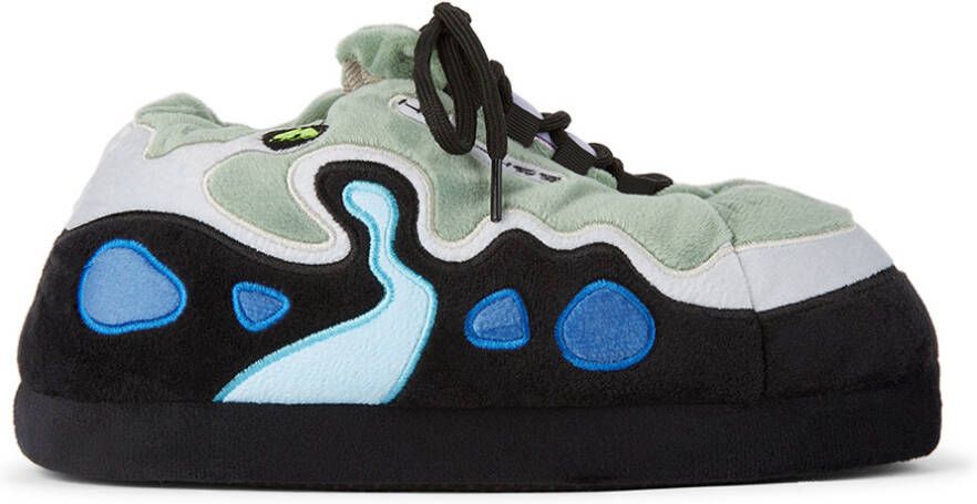 Happy99 SSENSE Exclusive Kids Multicolor Happy Slippers Sneakers - Picture 5