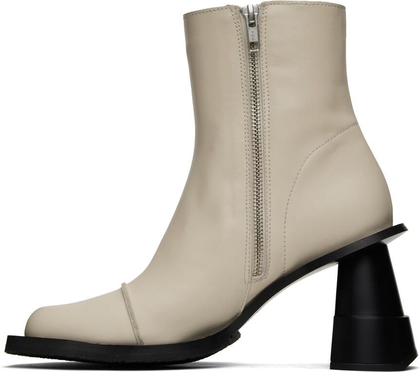 Henrik Vibskov Off-White Elle Driver Boots - Picture 2