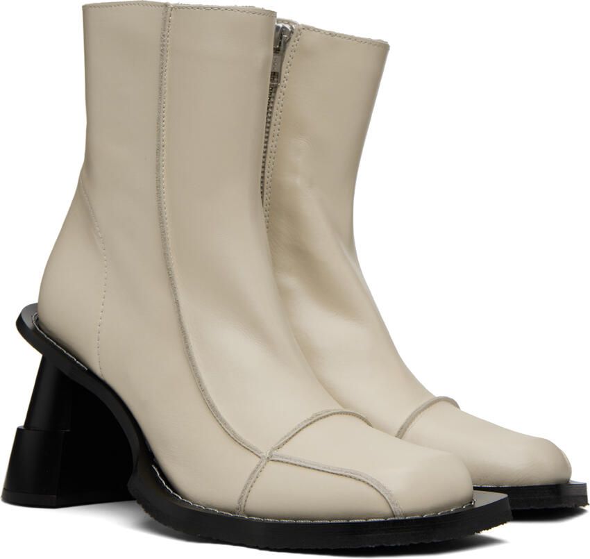 Henrik Vibskov Off-White Elle Driver Boots