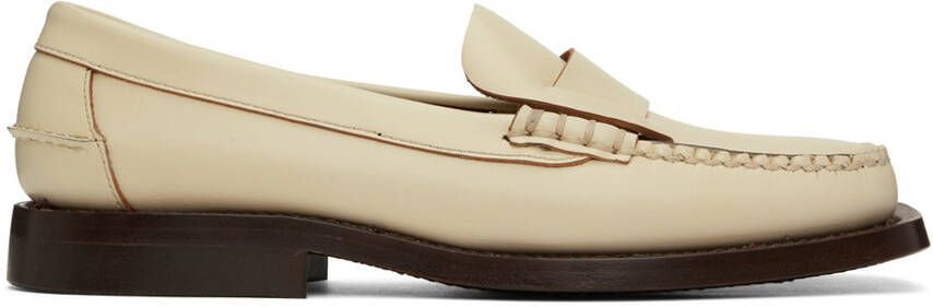 HEREU Beige Sineu Loafers - Picture 5