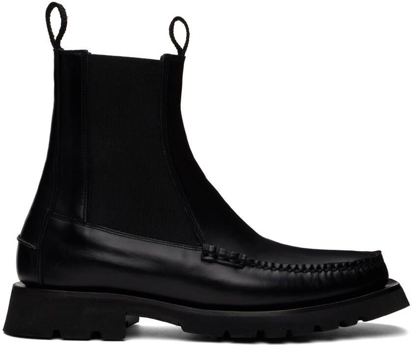 HEREU Black Alda Sport Chelsea Boots - Picture 5