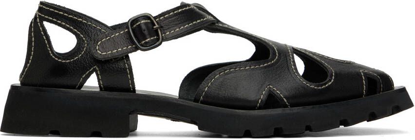 HEREU Black Floreta Sport Sandals - Picture 5