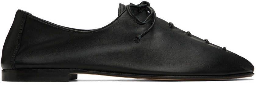 HEREU Black Plegada Oxfords - Picture 5
