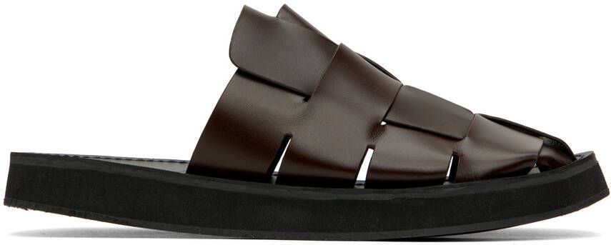 HEREU Brown Dira Mules