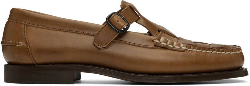HEREU Brown Ferriol Loafers - Picture 5