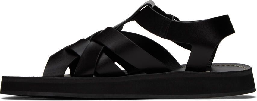 HEREU Black Beltra Sandals - Picture 3