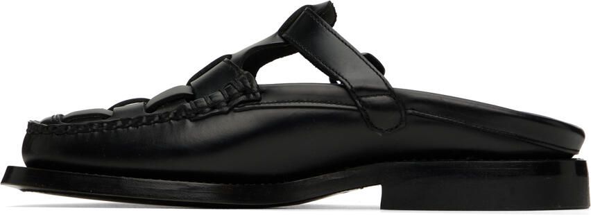 HEREU Black Bonell Mules - Picture 3