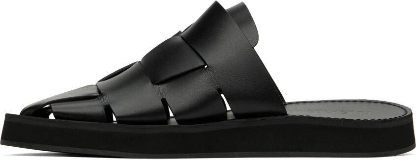 HEREU Black Dira Mules - Picture 3
