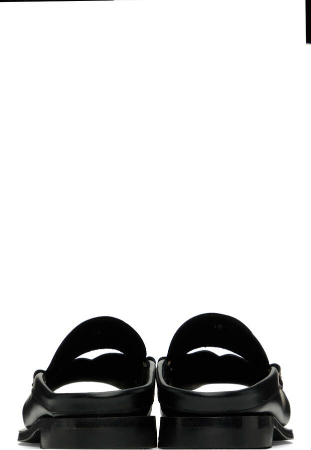 HEREU Black Obert Sandals