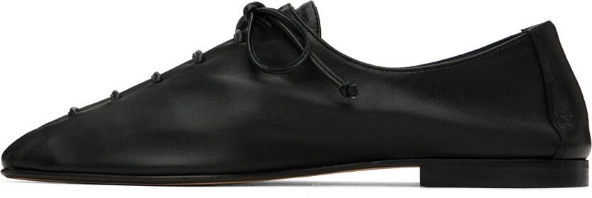 HEREU Black Plegada Oxfords - Picture 4