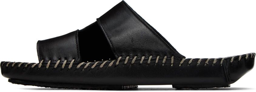 HEREU Black Torniol Flat Sandals - Picture 3