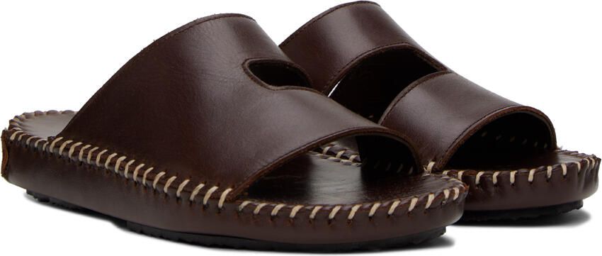 HEREU Brown Torniol Flat Sandals - Picture 2