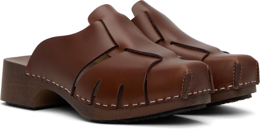 HEREU Tan Licia Clogs