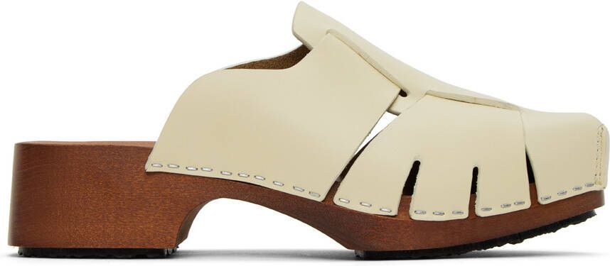 HEREU Off-White Licia Slippers - Picture 2