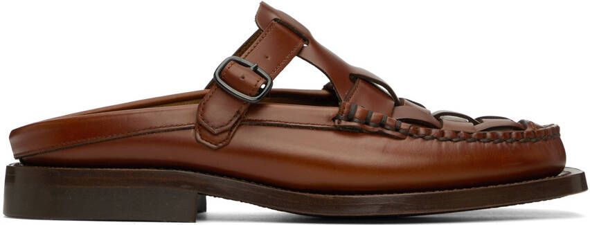 HEREU Tan Bonell Mules - Picture 5